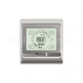 Терморегулятор для теплого пола e91 (серебро)